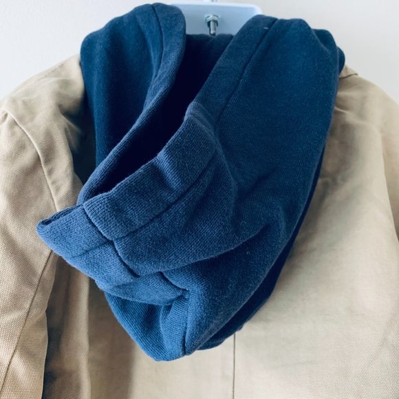 GAP KIDS faux-hoodie cotton jacket size M/8 - Picture 12 of 16